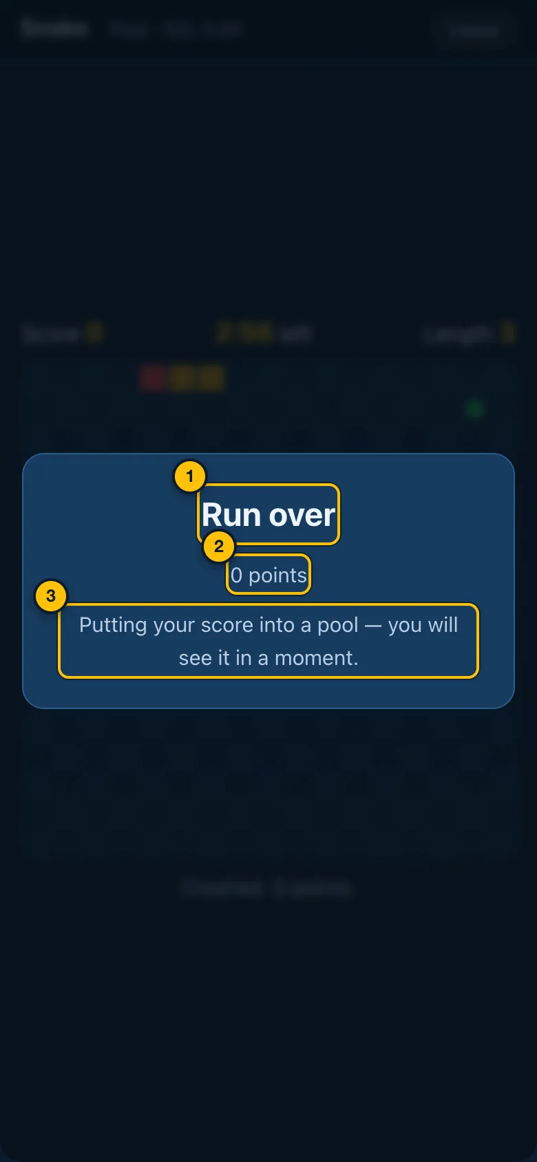 When the run ends