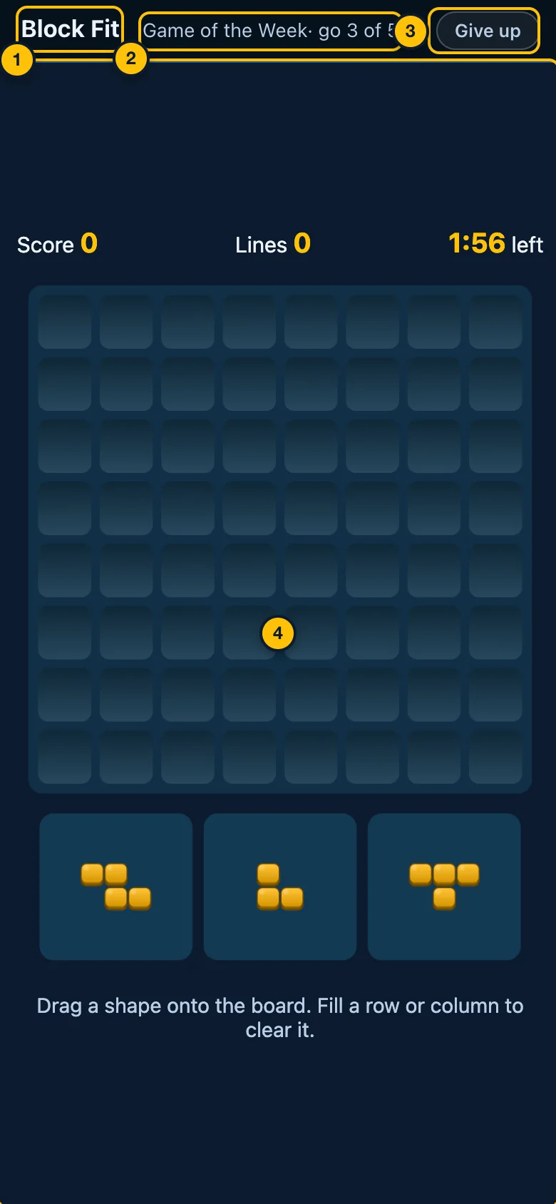 A Game of the Week go